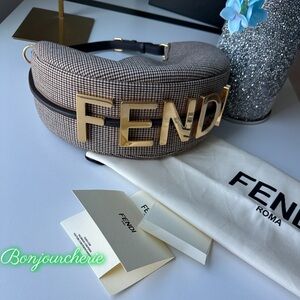 Authentic Fendi hobo